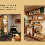 Hajlított fából készült íves bútorok